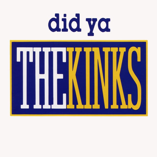 Release Cover The Kinks - Did Ya EP
