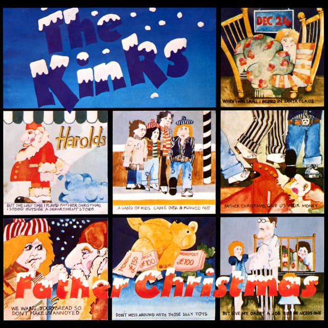 Release Cover The Kinks - Father Christmas (2023 Mix)