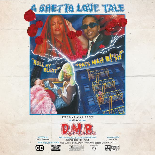 Release Cover A$AP Rocky - D.M.B.